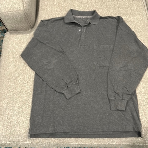 Ermenegildo Zegna Long Sleeve Polo Shirt